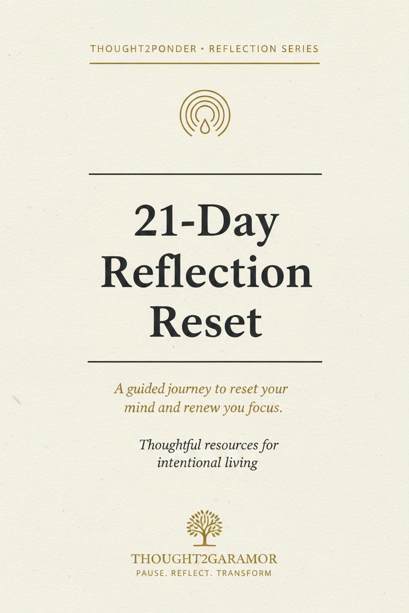 21-Day Reflection Reset