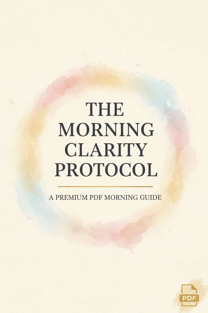 The Morning Clarity Protocol