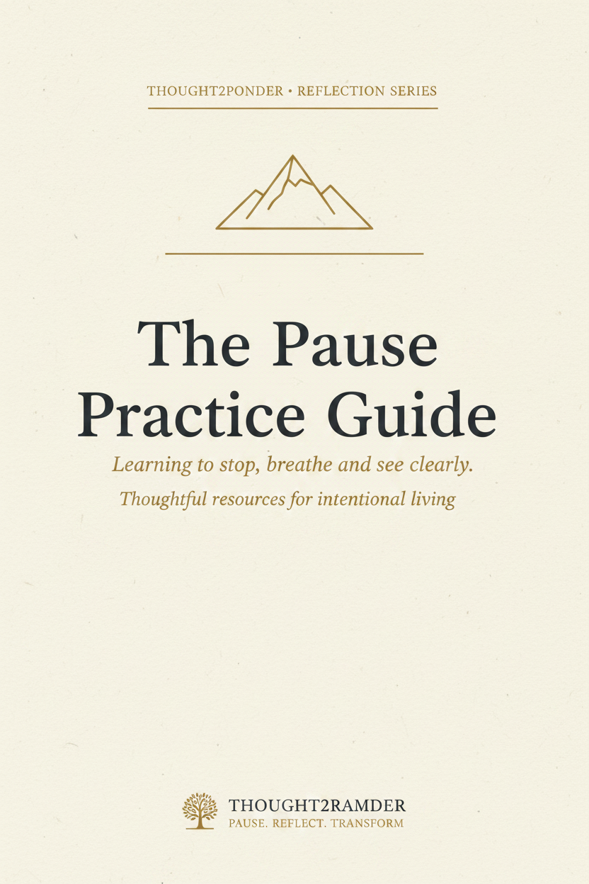 The Pause Practice Guide